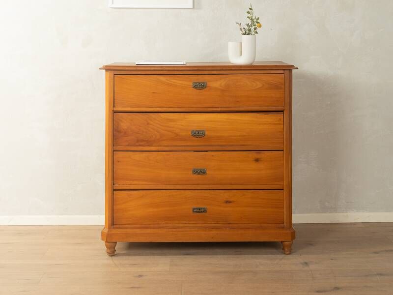 Commode Biedermeier en placage de cerisier, 19e siècle
