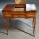 Period dressing table and writing desk in fruitwood, Louis XV style.