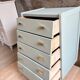 1940s green Luxembourg chest of drawers