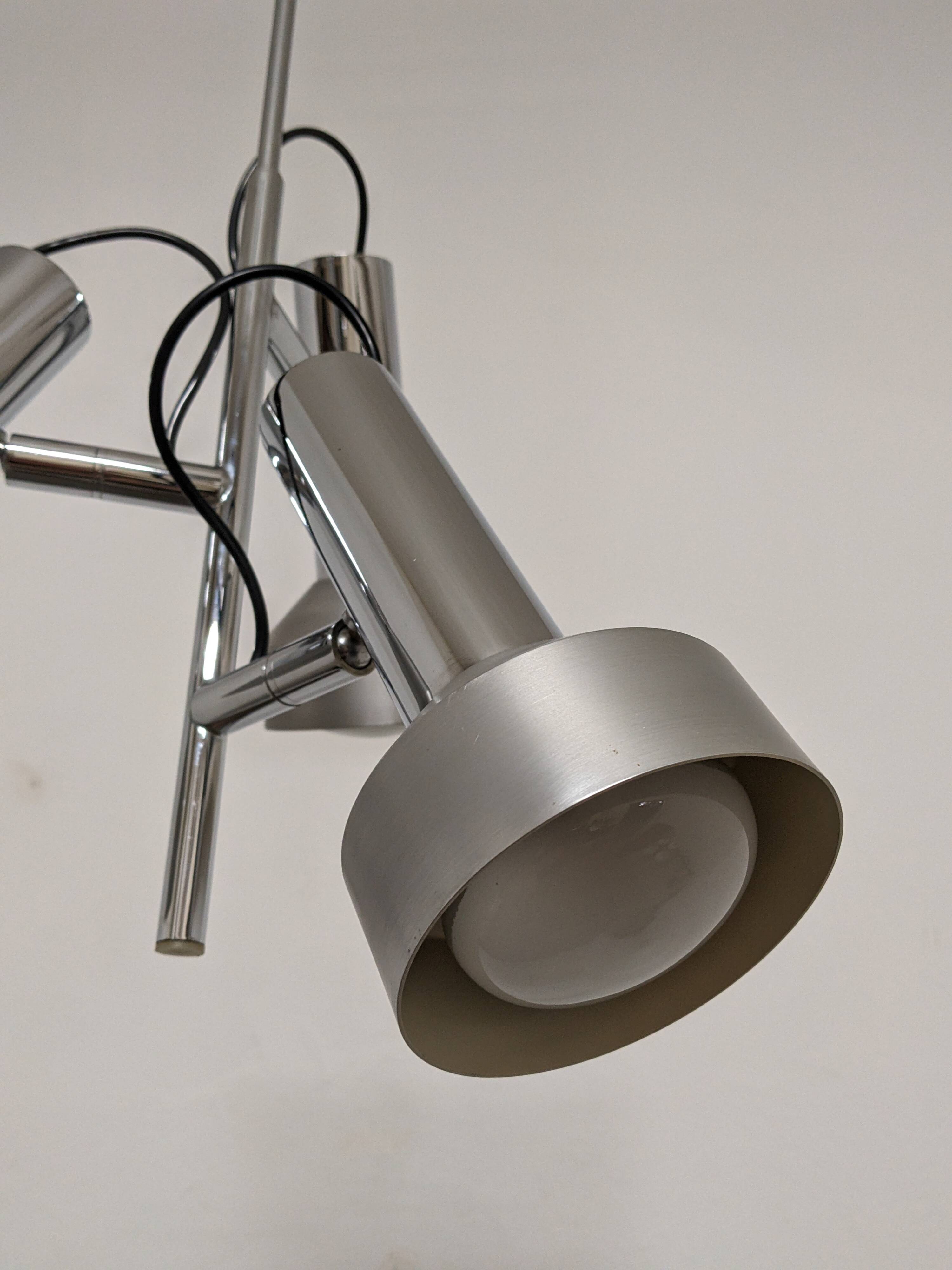 3-spot chandelier by Staff Leuchten, Germany, 1960s/1970s