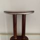 Art Deco wooden pedestal table