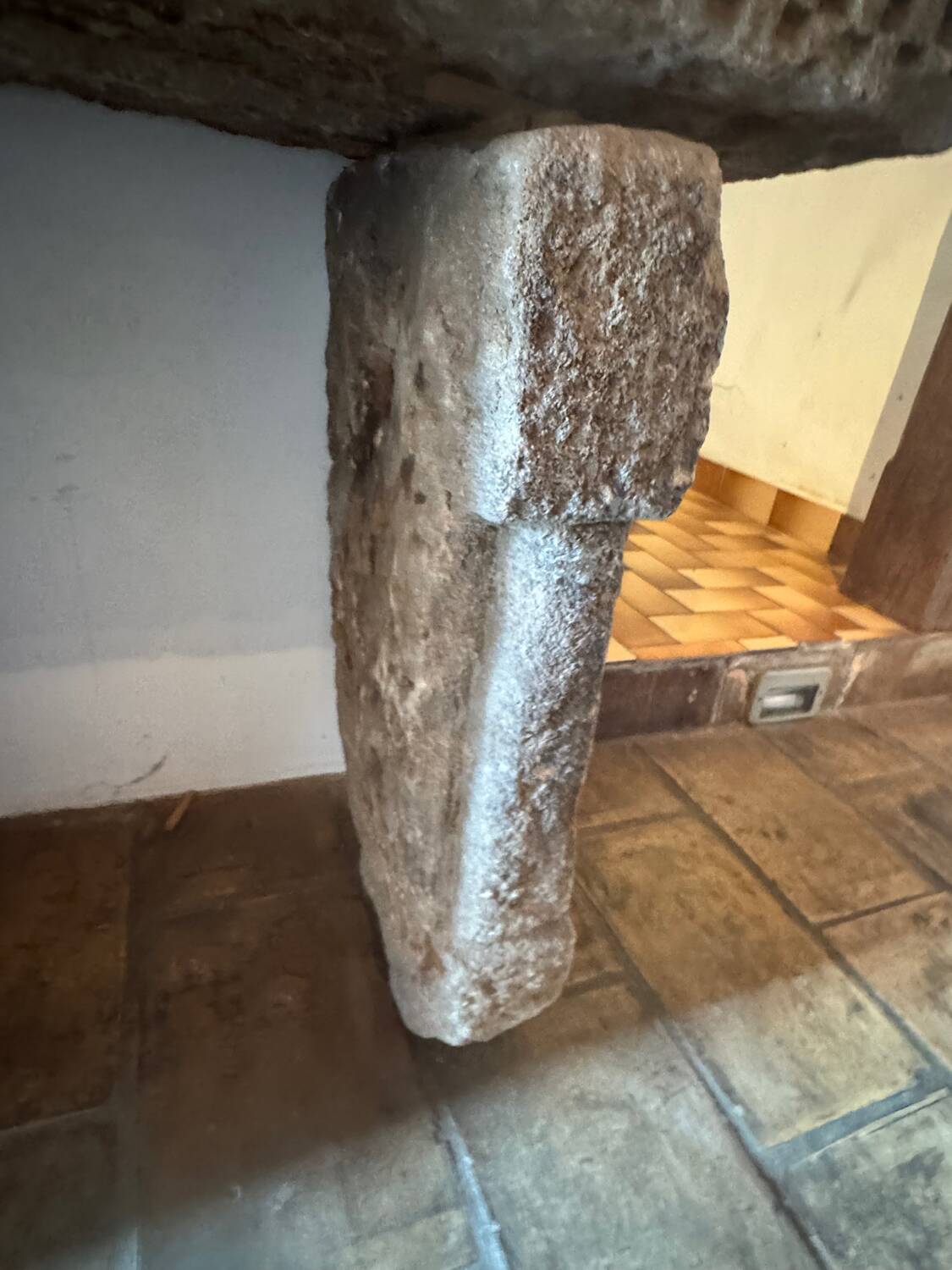 Indian stone console