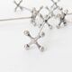 Set of 6 WMF Silver-Plated Knife Rests, Jack Style, Vintage 1970s