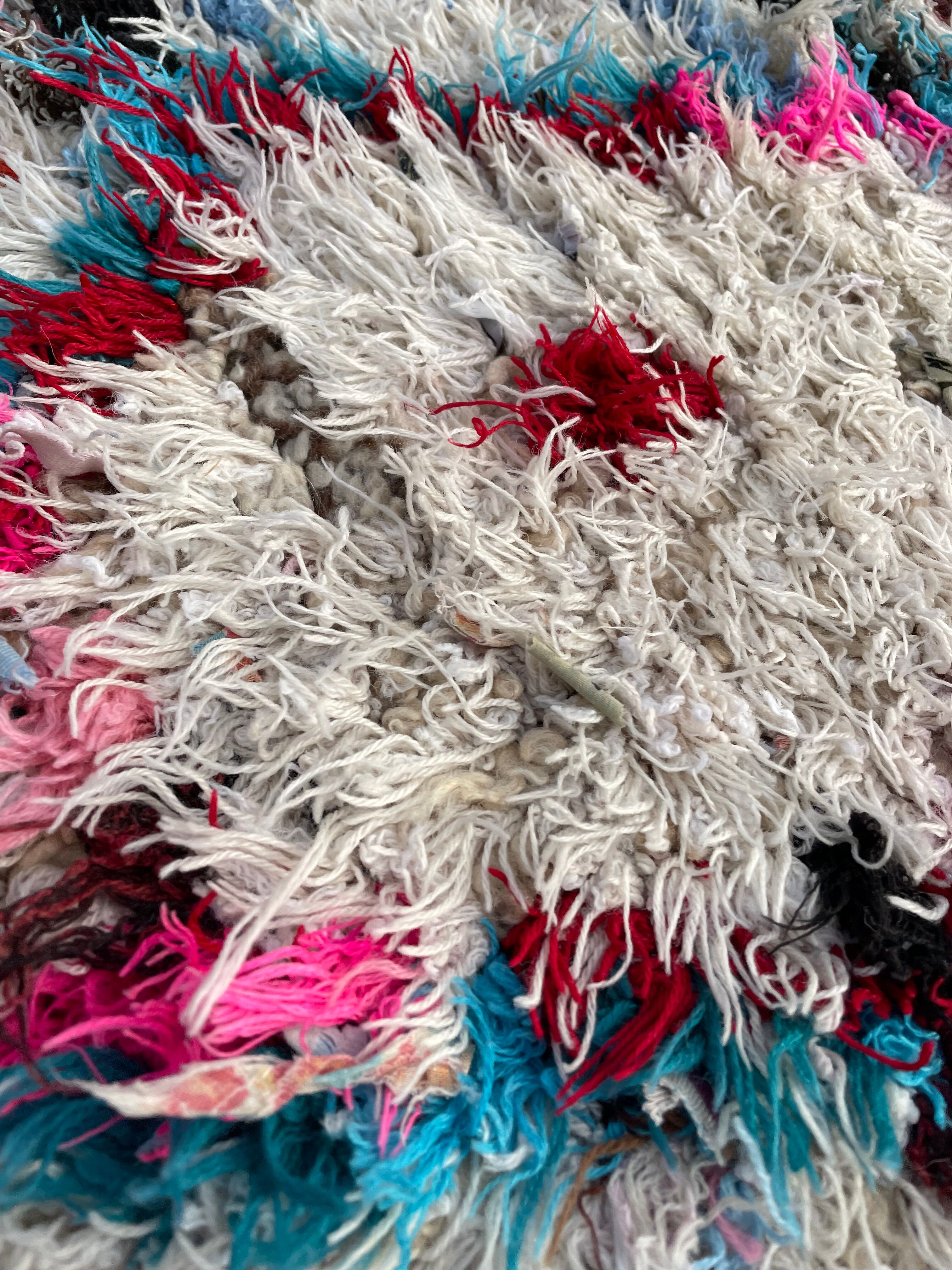 Tapis berbere boucherouite 80x150 cm