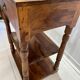 Solid rosewood console
