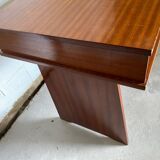 Gautier desk 2 drawers 2 wooden niches 1970