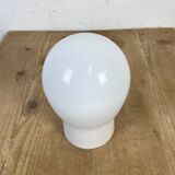 Vintage White Porcelain Ceiling Light, 1970s