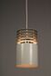 Pendant lamp by Jo Hammerborg, Hydra 1, Danish vintage from the 1970s