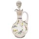 Carafe à liqueur en cristal émaillé
