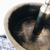 Bronze standing ashtray "Lys"