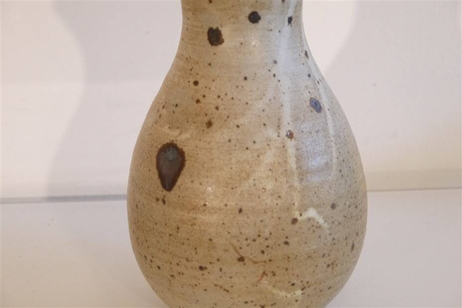 Vintage stoneware vase 1970