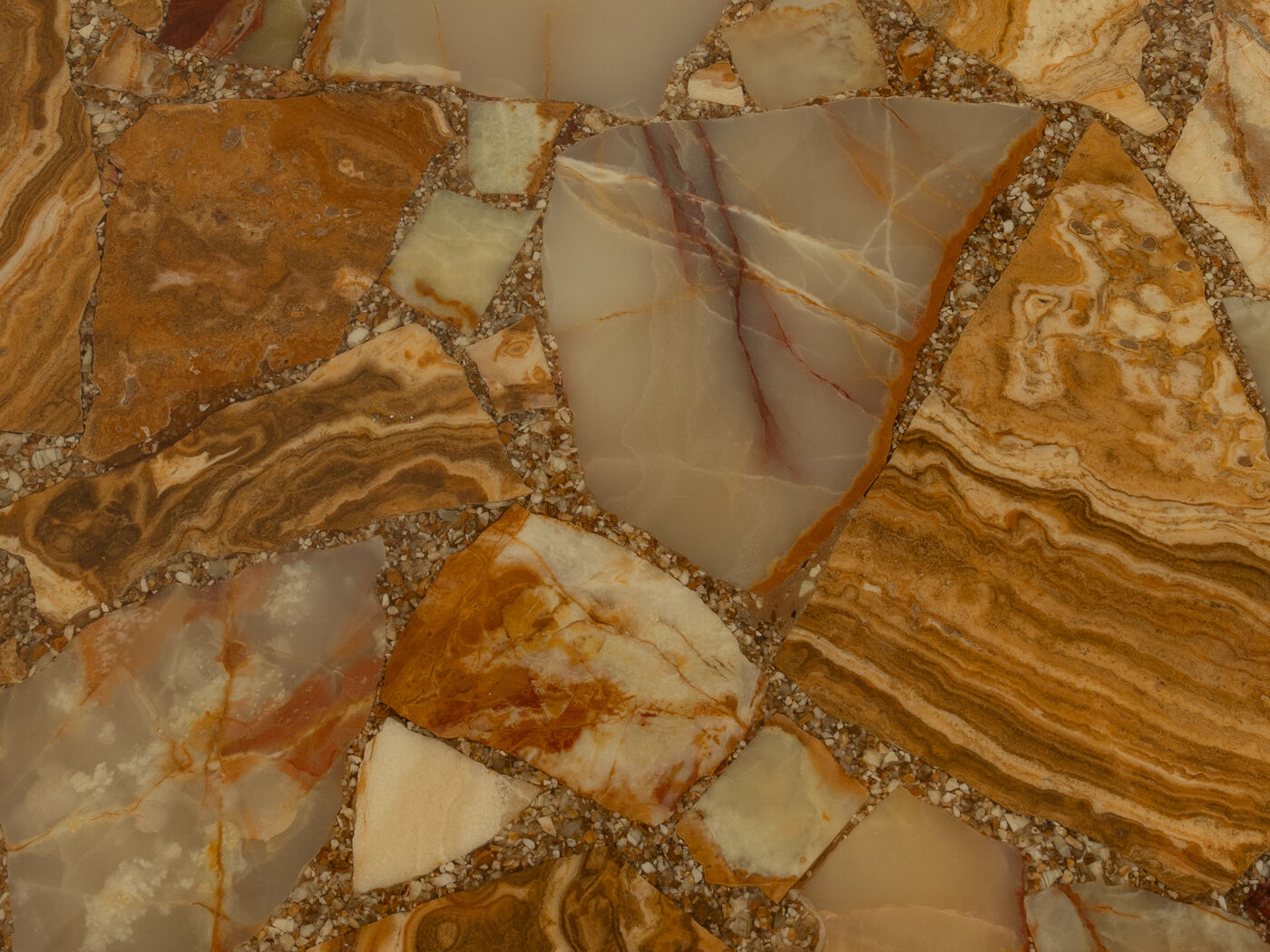 Exclusive onyx coffee table