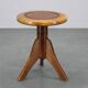 1950s Piano Bentwood Beech Stool, Czechoslovakia