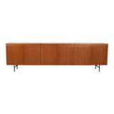 Sideboard in teak with six doors attributed to Nils Jonsson