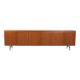 Sideboard in teak with six doors attributed to Nils Jonsson