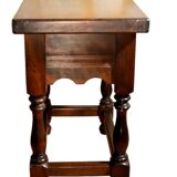 Solid oak bedside table, 59x37x57cm