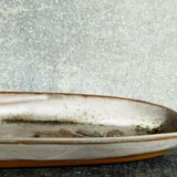 60s ceramic potter oval dish