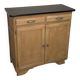 Small kitchen cabinet / small Mado sideboard in raw wood, 1950