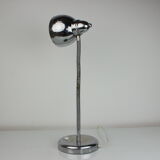 Lampe de table chromée des années 1950, Tchécoslovaquie