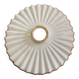 White opaline pendant light