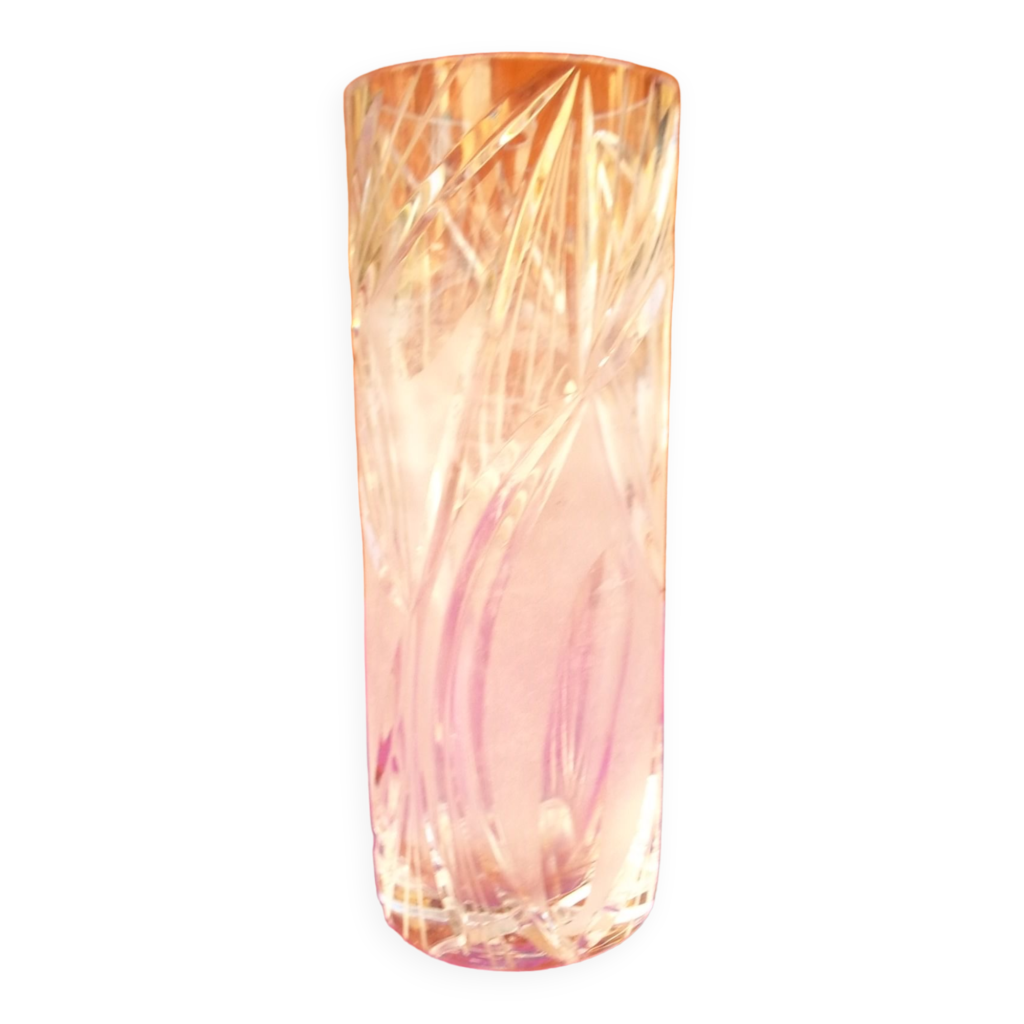 CUT CRYSTAL VASE