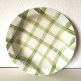 hollow dish Moulin des Loups green tiles