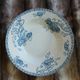 6 antique deep plates in ironstone