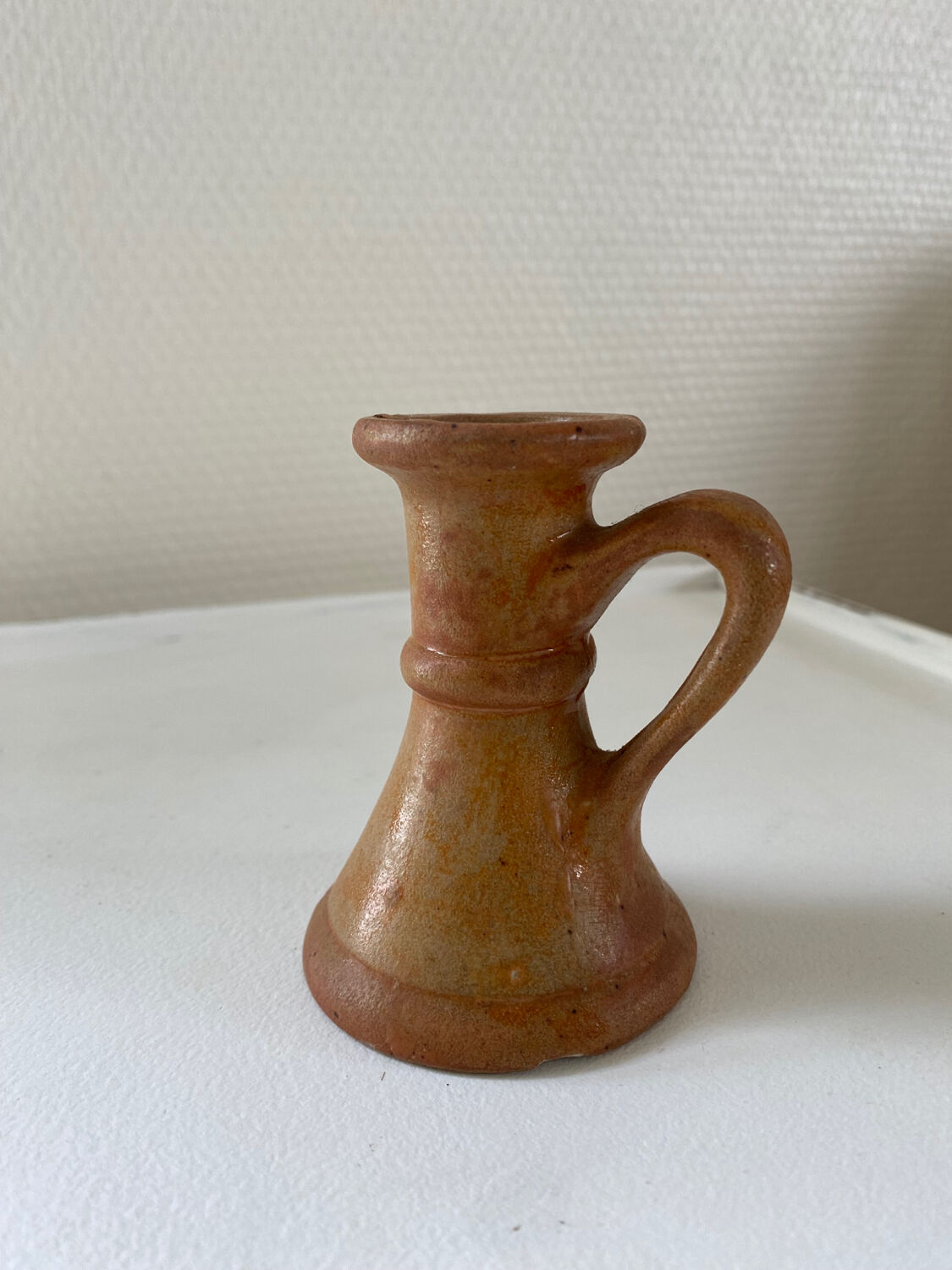 Sandstone candle holder