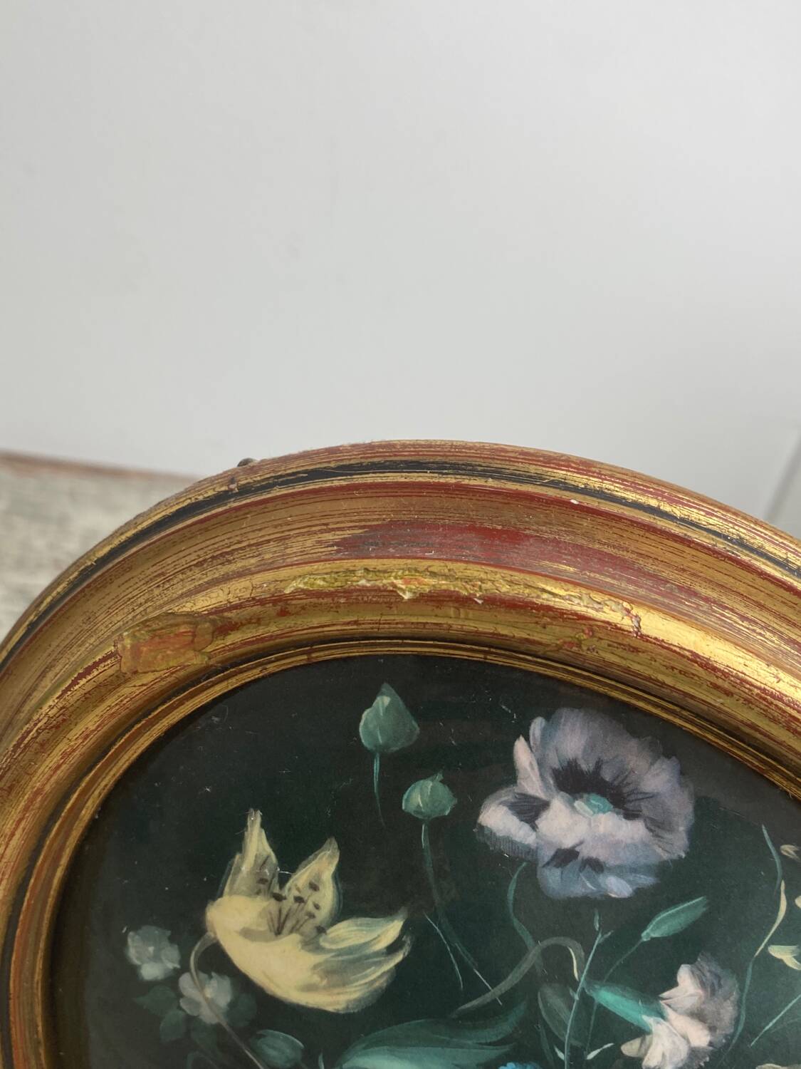 Helda painting enamels on copper