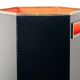 Geometric umbrella rack 60s Velca Legnano