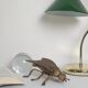 Vintage brass bee ashtray