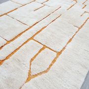 Tapis marocain fait main artisanale traditionnelle 2/3 m