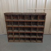 Duo of trade furniture sorting of the post shelf storage