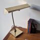 1970s brass banker’s desk lamp