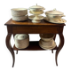 Hand painted Gien service