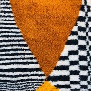 Tapis berbere marocain tissé main taille 75 x 300 cm