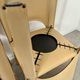 Lot 4 chairs all leather cream design 70s/80s Italy vintage