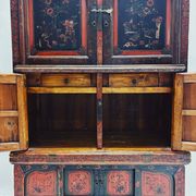Vintage Chinese Hand-Painted Cabinet