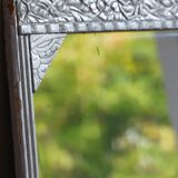 Mirror art deco floral roses and leaves 36c49cm