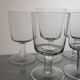 7 verres à eau/vin soufflés