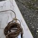 3-branched lampshade lamp sheet gilded bronze pietement