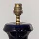 Pied de lampe porcelaine