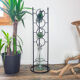 Wrought iron bottle holder