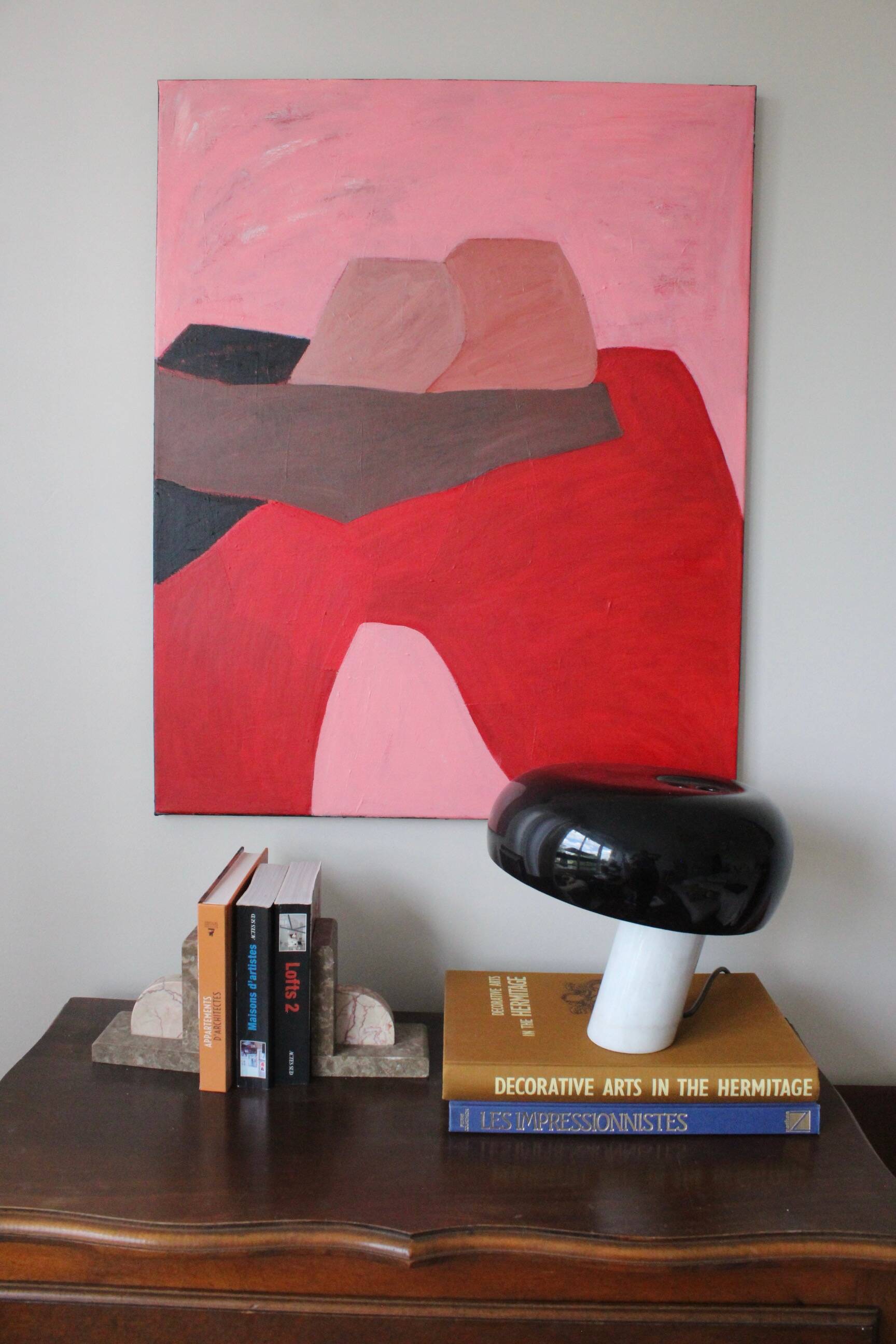 In your arms, stretched canvas 80x65cm
