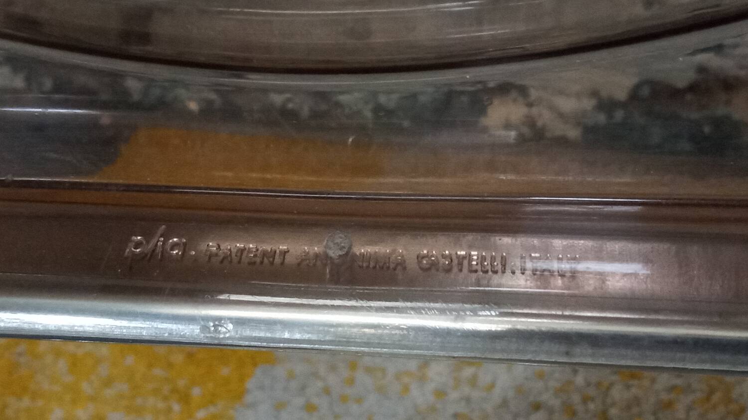 Pair of Plia chairs by Giancarlo Piretti for Castelli