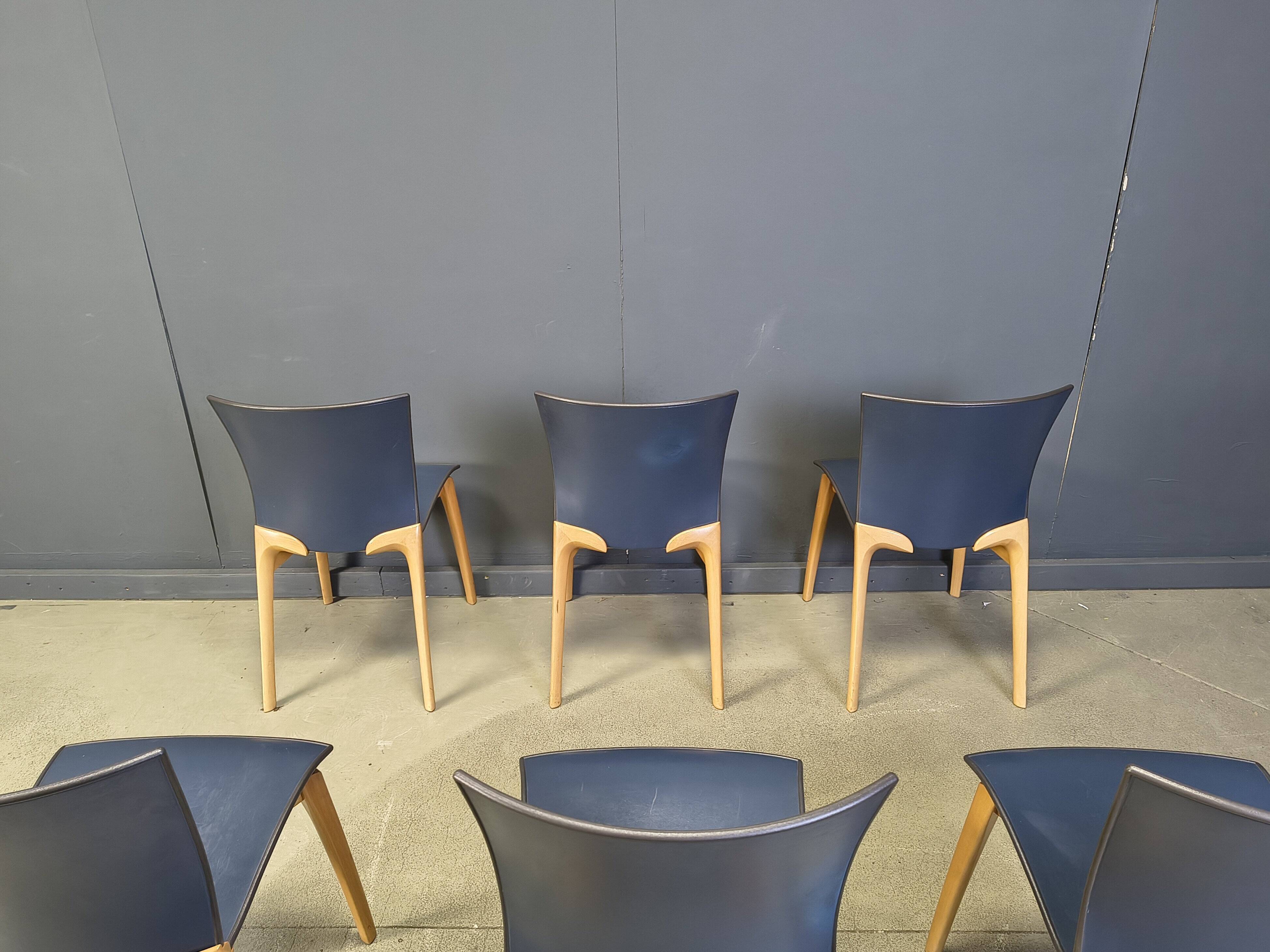 Cos S-12 chairs by Josep Llusca for Cassina, 1994s - set of 6