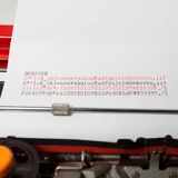 Typewriter Olivetti Valentine 1970