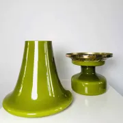 B-124 Glass Lantern Table Lamp By Hans-Agne Jakobsson For Markaryd Ab, Sweden, 1960S
