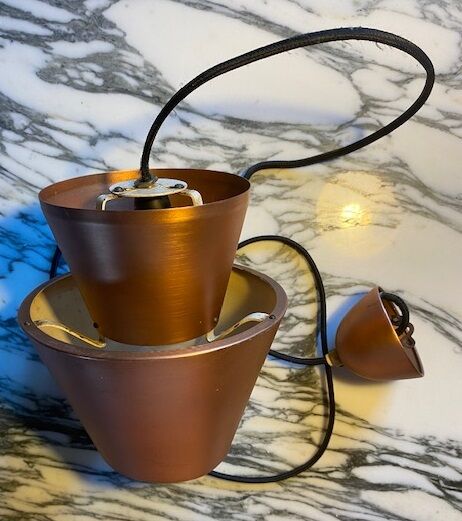 Copper hanging lamp