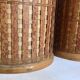 Boxes in rattan 70s